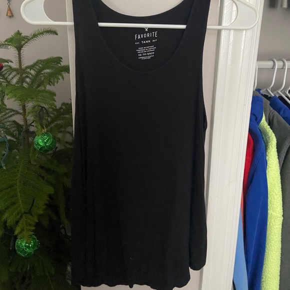 American Eagle Outfitters Tops - Black A&E tank